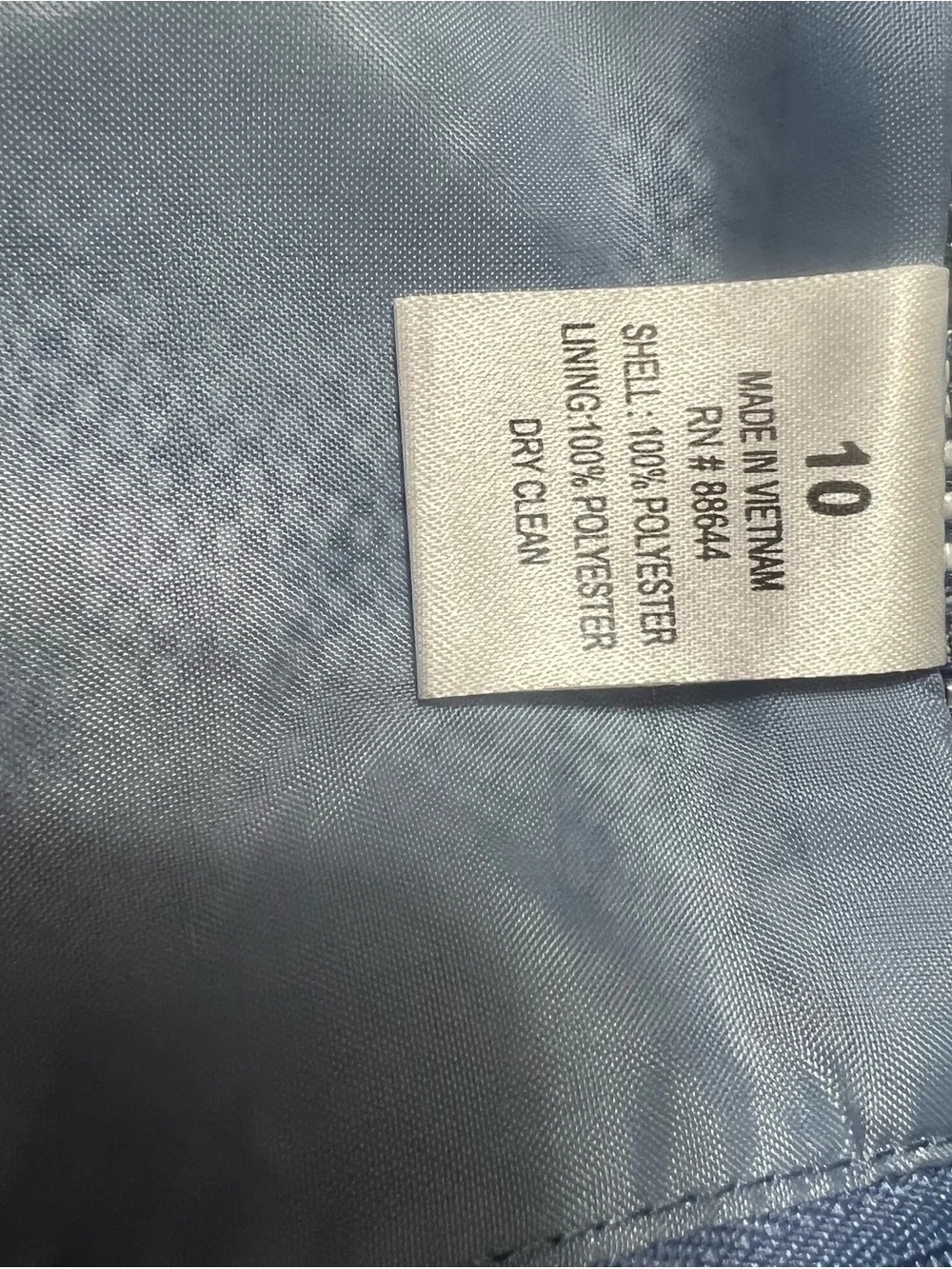 Women's Light Blue Patterned Skirt and Jacket Set